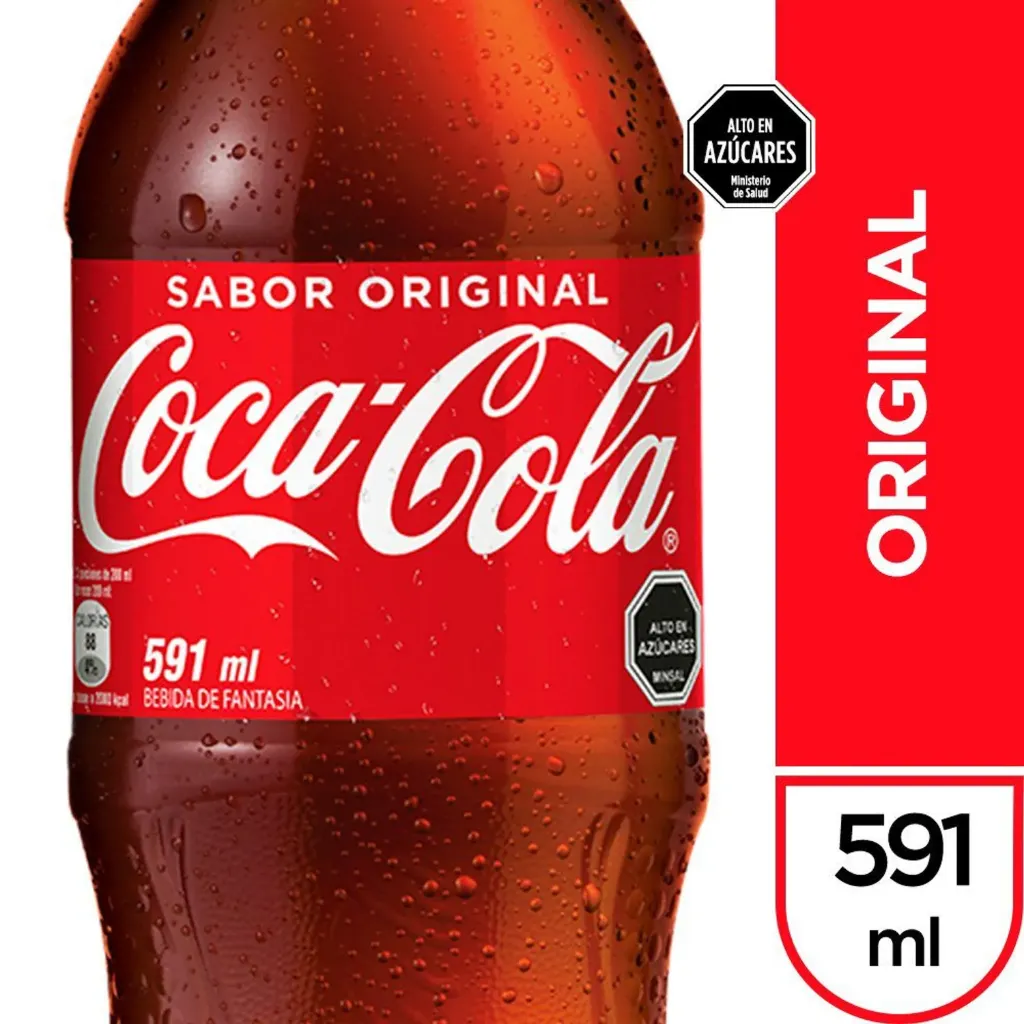 Bebidas 591 Ml (Coca Cola)